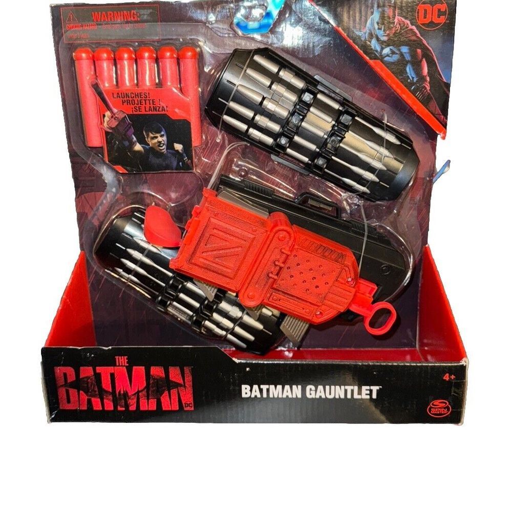 Batman Gauntlet Launcher Toy DC Comics Interactive Toy The Batman Movie
